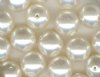 25 8mm Light Cream Rose Swarovski Pearls